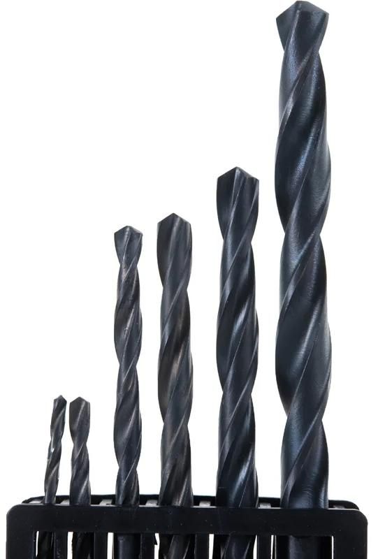 Набор сверл по металлу 2-8 мм Р6М5 НС 2 ТИЗ, 6 шт  - фото